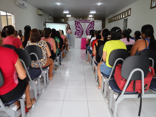 PALESTRA EM COMEMORAÇÃO AO DIA INTERNACIONAL DA MULHER